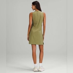 Lululemon Classic-Fit Cotton-Blend Dress - Bronze Green